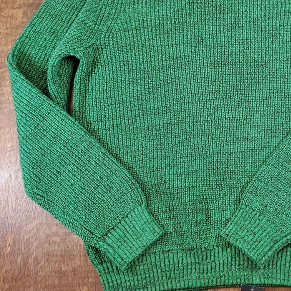 Mens Size L crew neck Sweater Green Inc International Concepts - Picture 2 of 10
